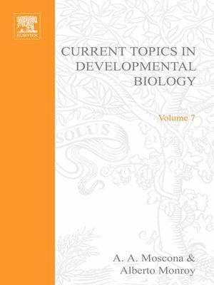cover image of Current Topics in Developmental Biology